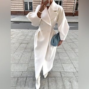 Winter White Coat